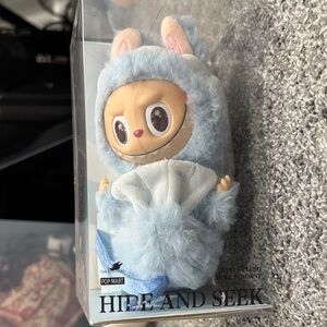 Pop Mart Labubu Hide and Seek In Singapore Series Vinyl Plush Pendant